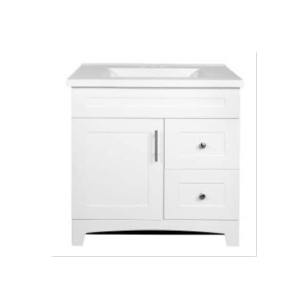 Royal Cabinets 30 WHT Shaker DD Combo 80-8104-2-1602 - main